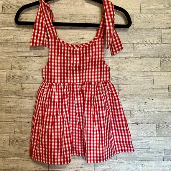 NWT- Red/White Gingham Check Child’s Dress - Size 3T‎ - University South Alabama - Picture 9 of 12